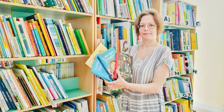 Любовь Одудовская, ведущий библиотекарь Центральной библиотеки № 249