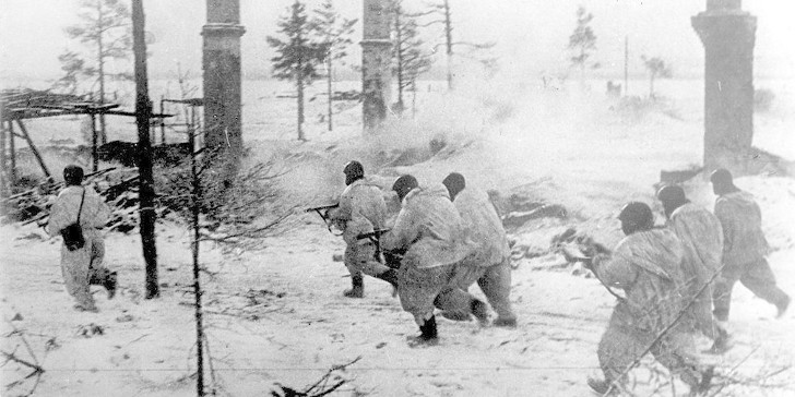 Прорыв блокады Ленинграда. Наступает Волховский фронт. Январь 1943 года