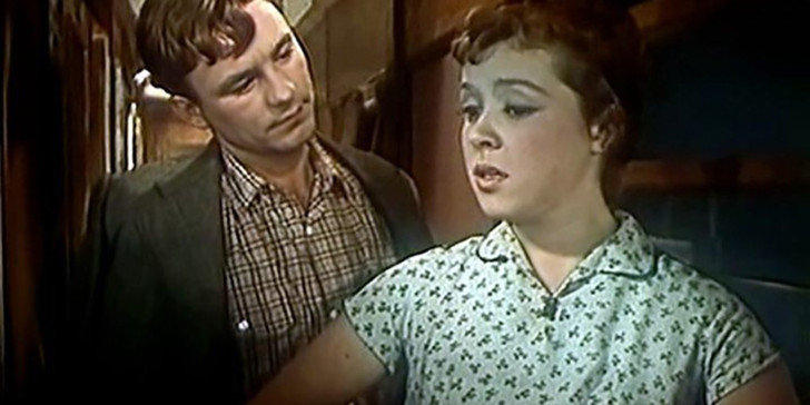 Кадр из фильма «Девушка без адреса». Режиссер Эльдар Рязанов. 1957 год