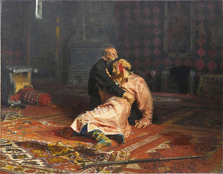  «Иван Грозный и сын его Иван 16 ноября 1581 года» (1885)