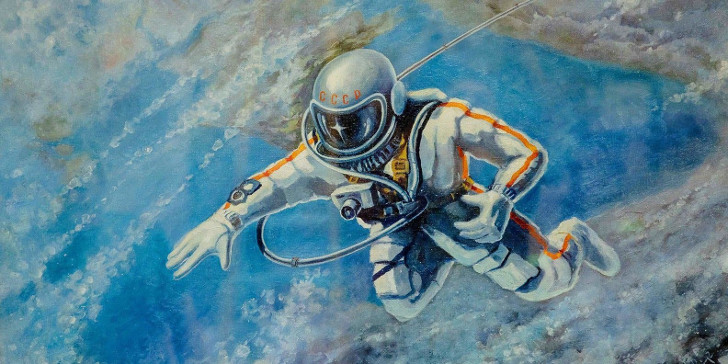 А. Леонов. Над Черным морем. 1973 год