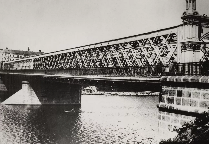 Старый Крымский мост. Автор Н. Грановский. 1920-е годы. Главархив Москвы