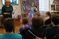 «Дорога к звездам» в детской библиотеке №2 (фото предоставлено клинской детской библиотекой №2, апрель, 2022)