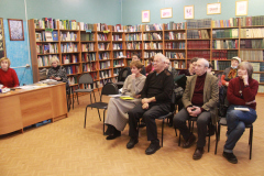 Историческая встреча краеведов с родственниками градостроителя Высоковска (фото В.Кузьмин, декабрь, 2021)