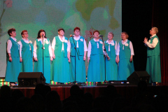 Концерт «Весеннее настроение» на сцене МЦ «Стекольный» (фото В.Кузьмин, март, 2022)