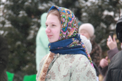 Масленица встречает весну в усадьбе Демьяново (фото В.Кузьмин, февраль, 2023)