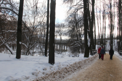г.Клин, река Сестра (фото В.Кузьмин, январь, 2022)