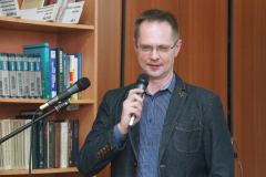 Поэтическая встреча в читальном зале Солнечногорской Центральной библиотеки имени Виктора Гаврилина (фото В.Кузьмин, март, 2022)