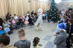 Новогодняя сказка в Майдановском клубе (фото В.Кузьмин, декабрь, 2022)