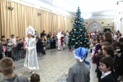 Новогодняя сказка в Майдановском клубе (фото В.Кузьмин, декабрь, 2022)