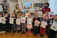Страна чудес Алексея Толстого (фото предоставлено Клинской детской библиотекой №2, январь, 2023)