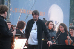 Световой и визуальный гала-концерт на музыку великого композитора (фото В.Кузьмина, июль, 2022)