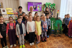 «Веселый день с Сергеем Михалковым» в Клинской детской библиотеке №2 (март, 2023)