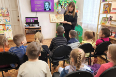 «Веселый день с Сергеем Михалковым» в Клинской детской библиотеке №2 (март, 2023)