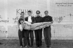 Рок-клуб в Клин-5 (фото из архива В.Кузьмина, 1993 год)