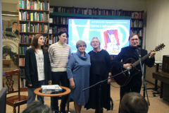 Встреча с актрисой театра «Миг» в читальном зале Центральной городской библиотеке (фото В.Кузьмин, апрель, 2023)