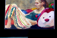 Выставка художницы Елизаветы Сергеевны Андрияки в выставочном зале имени Ю.В. Карапаева (фото В.Кузьмин, январь, 2023)