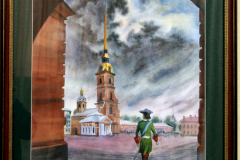 Выставка Школы рисования и творчества Ярослава Ступина, г.Клин (фото В.Кузьмин, февраль, 2023)