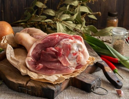 Холодец и мясной салат — 2 блюда из 1 свиной рульки