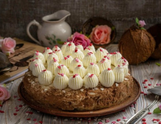 Кокосовый торт «Кухен» — райское наслаждение