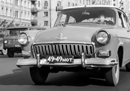 Кадр из фильма «Берегись автомобиля». Режиссер Э. Рязанов. 1966 год