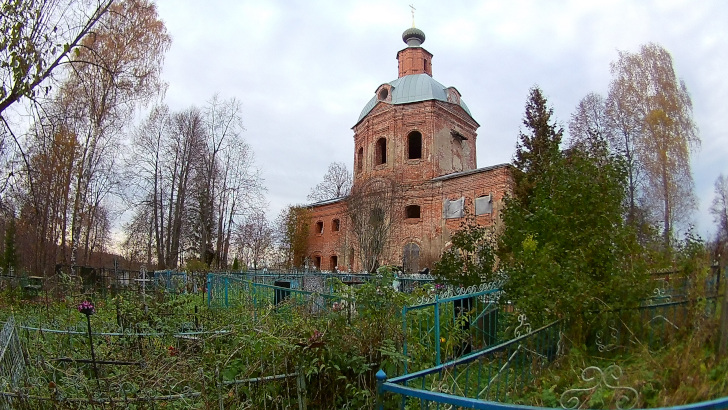 Церковь Одигитрии Богородицкого села (Фото В.Кузьмин, октябрь, 2021)