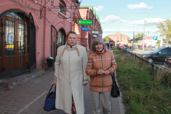 Марина Орлова и Татьяна Кочеткова (краевед)