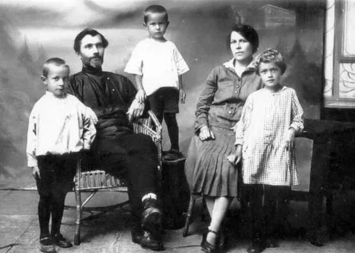 Семья Сергея и Марии Гусевых