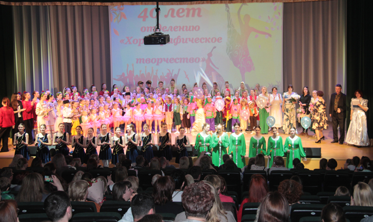 Отчетный концерт хореографического отделения Клинской музыкальной школы имени П.И. Чайковского (фото В.Кузьмин, апрель, 2023)