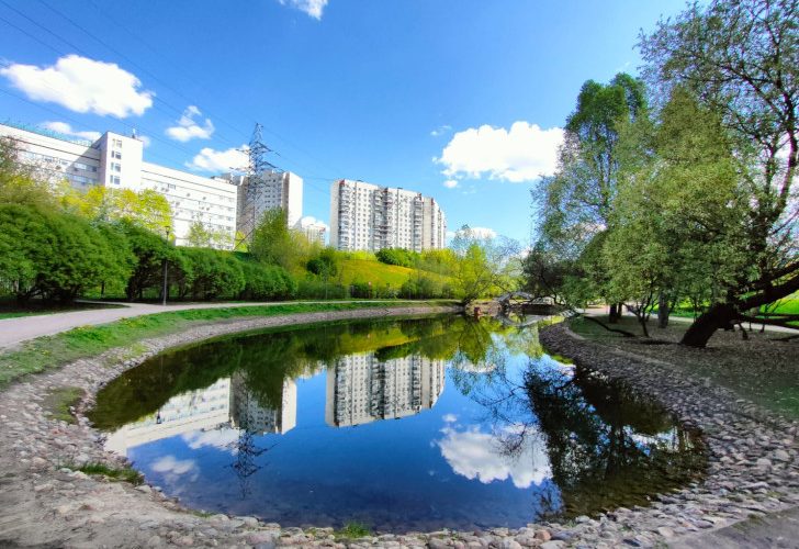 Москва, парк имени 50-летия Октября (фото Олег Д., май, 2023)