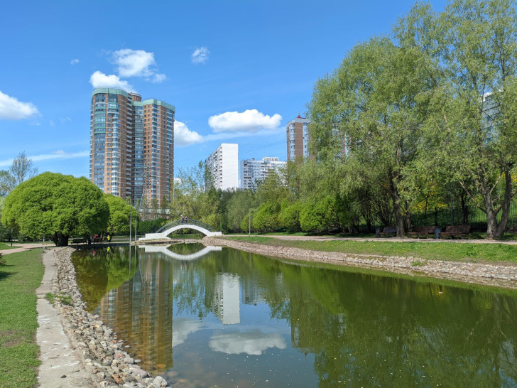 Москва, парк имени 50-летия Октября (фото Олег Д., май, 2023)