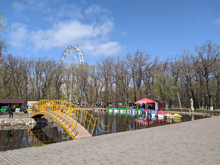 г.Самара, Парк Гагарина (фото Олег Д., апрель, 2022)