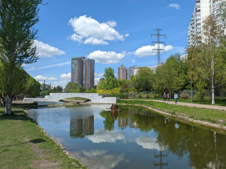 Москва, парк имени 50-летия Октября (фото Олег Д., май, 2023)