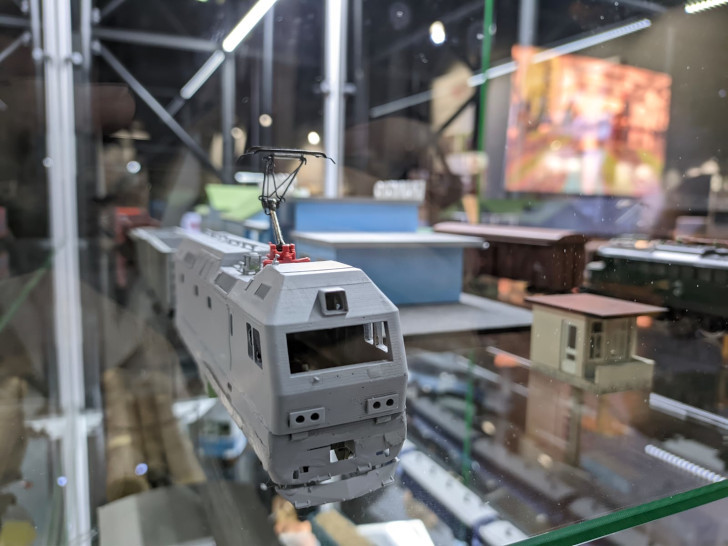 Международная выставка. Железнодорожная модель на ВДНХ (фото Олег Д., октябрь, 2022)