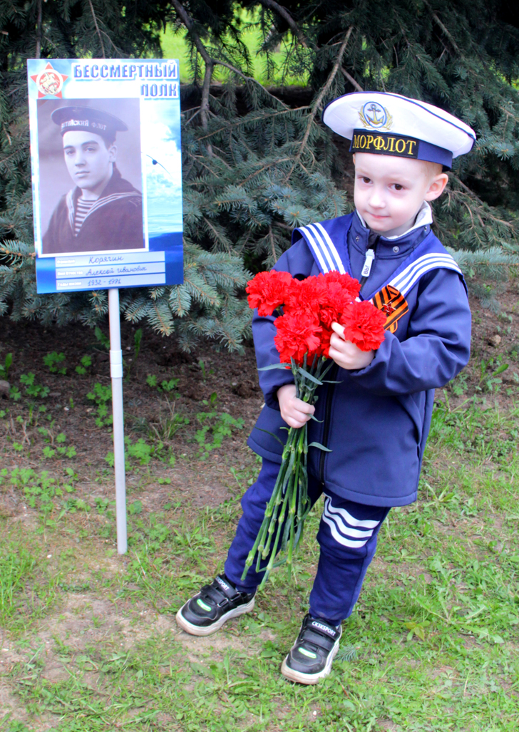 Празднование Дня Победы (фото В.Кузьмин, г.Клин, май, 2023)