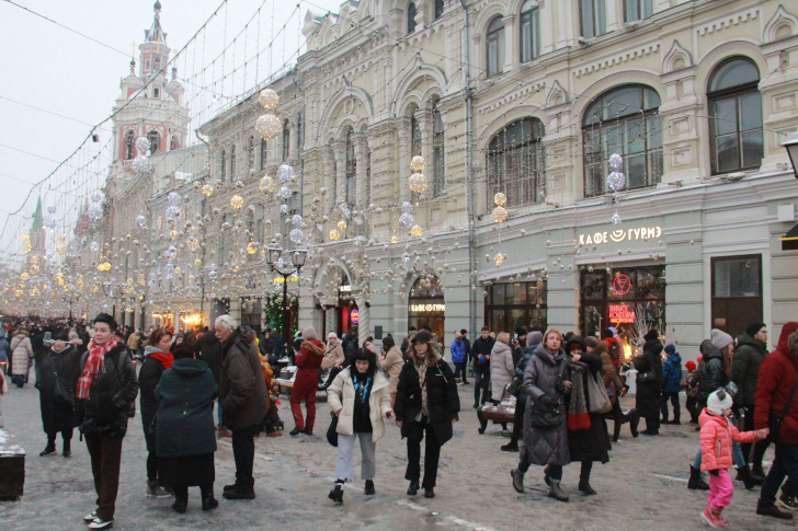 Поездка в Москву в новогодние каникулы (фото В.Кузьмин, январь, 2023)