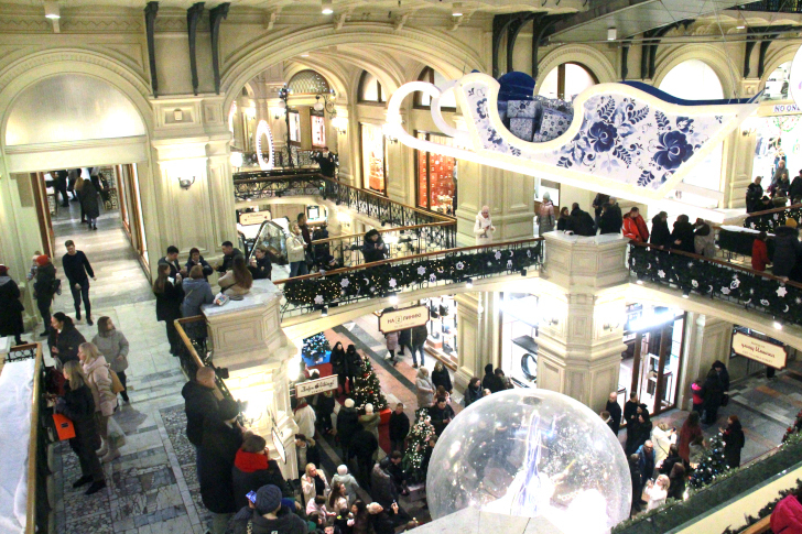 Поездка в Москву в новогодние каникулы (фото В.Кузьмин, январь, 2023)