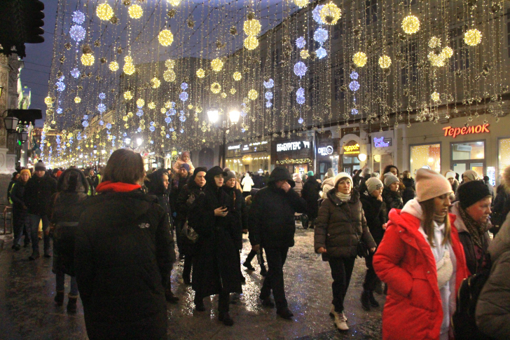 Поездка в Москву в новогодние каникулы (фото В.Кузьмин, январь, 2023)