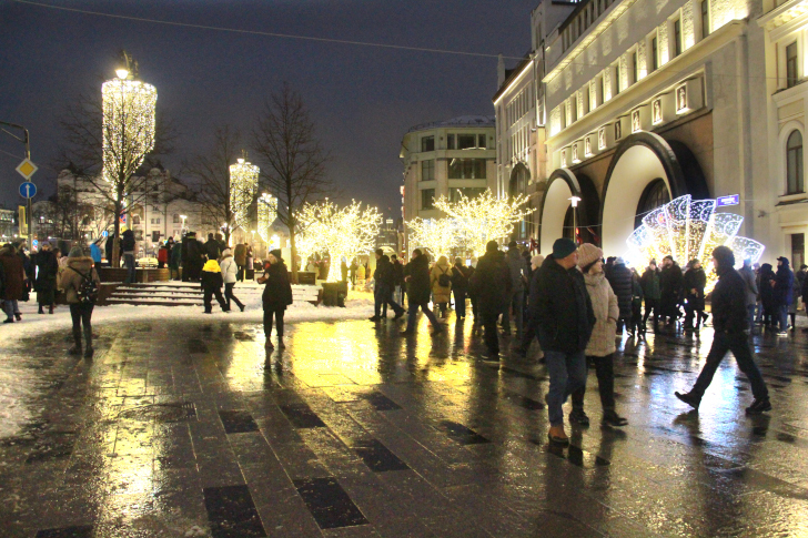 Поездка в Москву в новогодние каникулы (фото В.Кузьмин, январь, 2023)