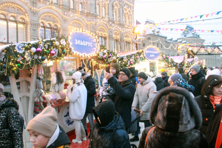 Поездка в Москву в новогодние каникулы (фото В.Кузьмин, январь, 2023)