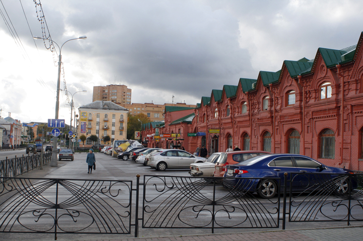 Советская площадь, Торговые ряды. (фото Василий Кузьмин, 2015 год)