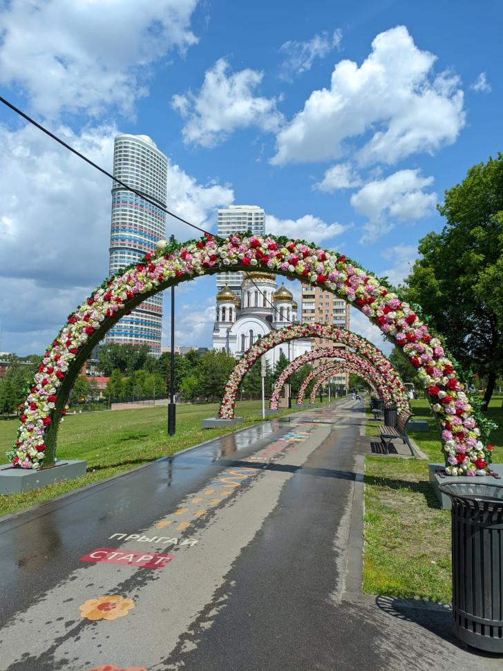 Парк Яуза, Москва (фото Олег Д., июнь, 2023)