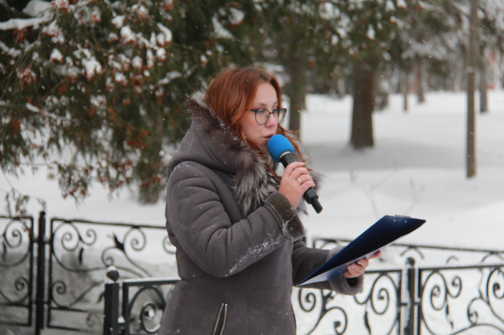 В память о тяжелых временах из 1941 года (фото В.Кузьмин, г.Высоковск, декабрь, 2022)