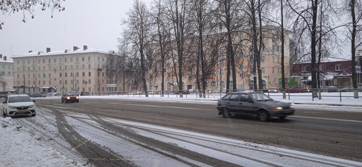 Улица Спортивна (фото В.Кузьмин, декабрь, 2021)
