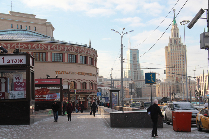 Предпраздничная Москва (фото В.Кузьмин, ноябрь, 2021)