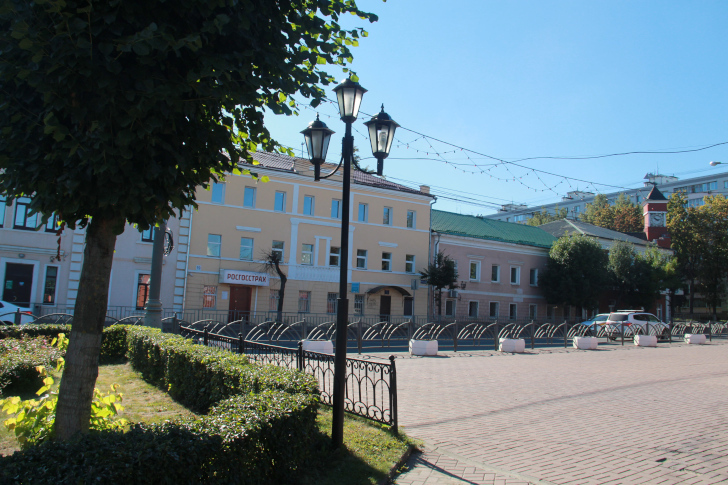 Старый город Клин (улица Ленина) (Фото из архива В.Кузьмина, сентябрь, 2022)