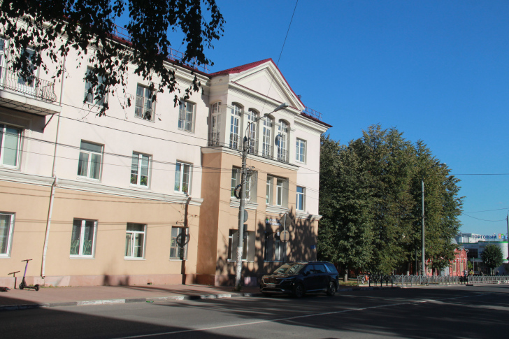Старый город Клин (улица Ленина) (Фото из архива В.Кузьмина, сентябрь, 2022)
