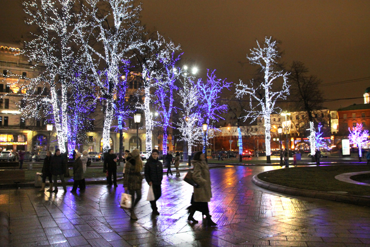 Предпраздничная Москва (фото В.Кузьмин, ноябрь, 2021)