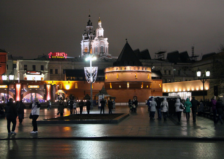 Предпраздничная Москва (фото В.Кузьмин, ноябрь, 2021)
