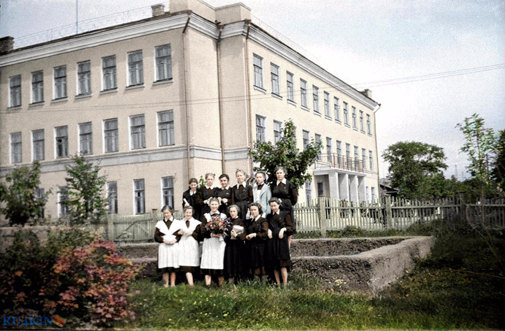 г.Клин, школа №12 (фото из архива В.Кузьмин)